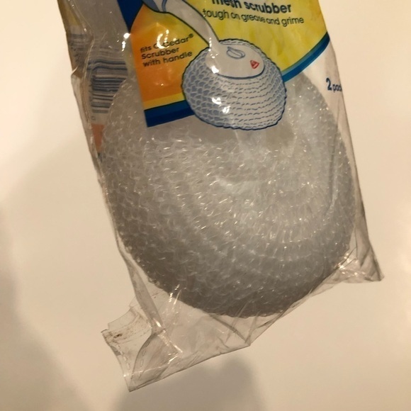 5/$10 O-Cedar Non-Stick Mesh Scrubbers with handle refills - Picture 2 of 9